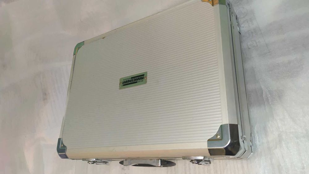 НОВ Метален куфар Mannesmann с НЕПОЛЗВАНИ инструменти,108 части.