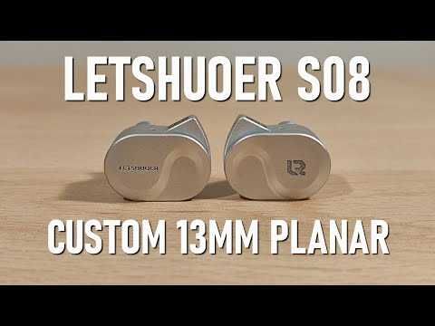Нови- неотваряни Letshuoer S08 13mm Planar Magnetic Driver  iem