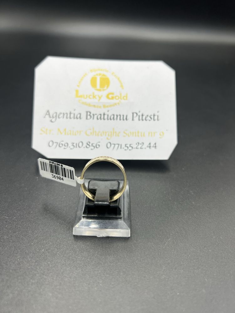 Inel aur 14k 4.12gr marime 16 cod 36904