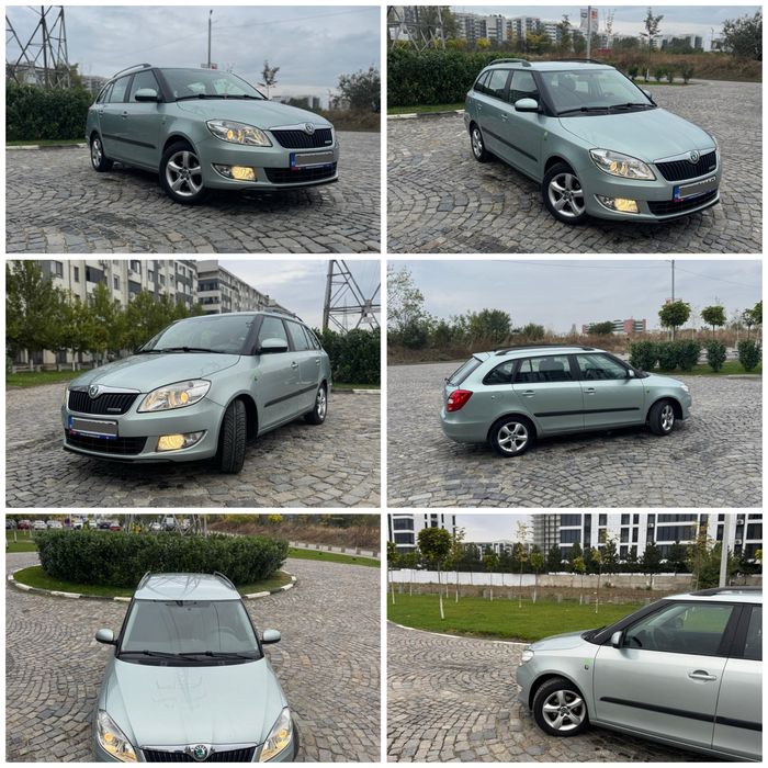 Skoda Fabia 2012 1.2TDI EURO 5 ,GreenLine 75cp 215k km ,A/C impecabil!