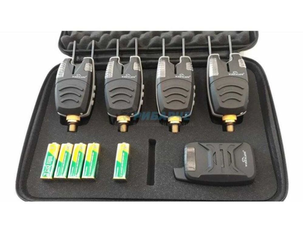 Set senzori/avertizori x4 cu statie WindBlade