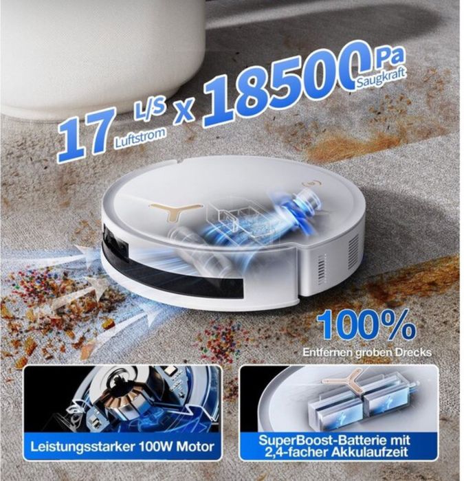 Aspirator robot Ecovacs DEEBOT T50 MAX PRO OMNI GEN2