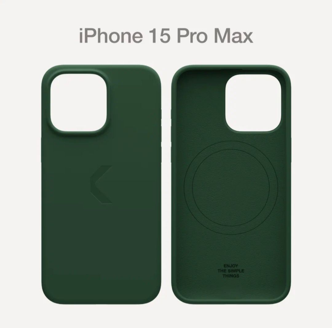 Силиконовый чехол COMMO Shield Case для iPhone 15 Pro Max, с поддержко