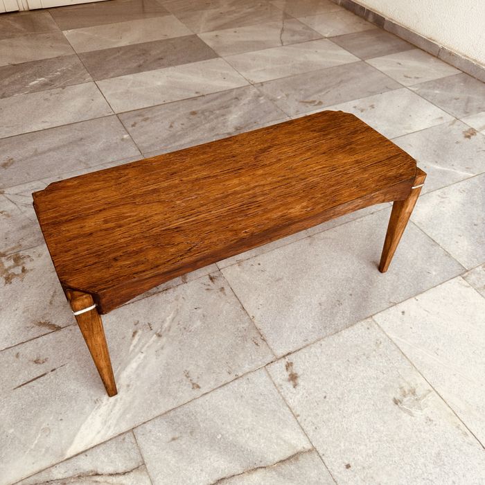 Шведска винтидж пейка / маса – Mid-Century Scandinavian дизайн