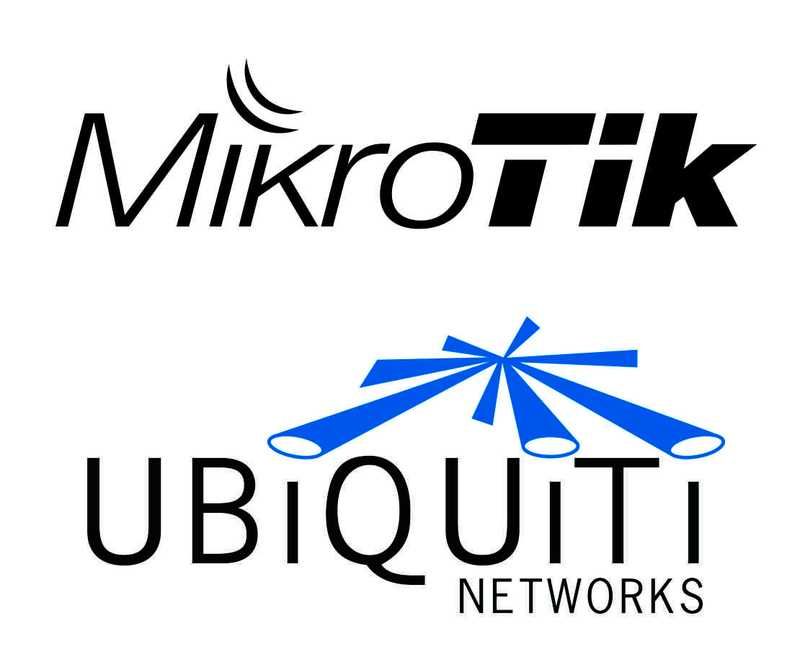установкиа и настройка оборудования Mikrotik и Ubiquiti