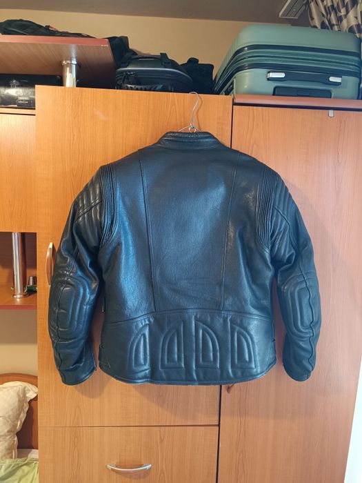 Geacă moto de piele pentru damă