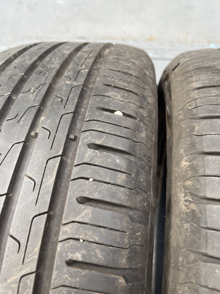 2 бр. летни гуми 205/55/17 Continental DOT 4520 5,5 mm
