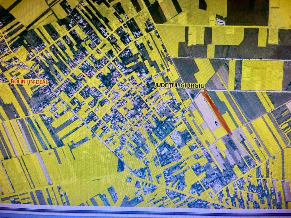 Vand teren  in Bolintin Deal , in suprafata de 3500mp-8600mp