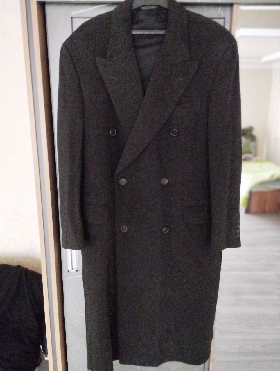 Пальто мужское, шерсть. 54-56. Италия