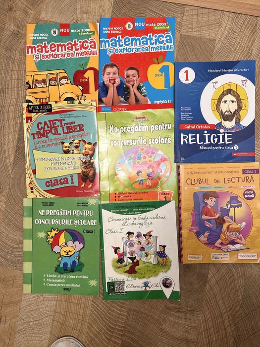 Lot carti NOi clasa 1