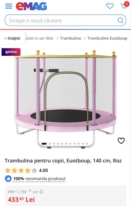 Trambulina copii
