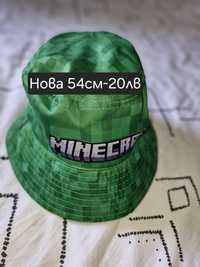 Нова шапка Minecraft-54см