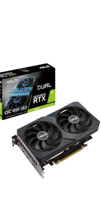 Placa video ASUS Dual GeForce® RTX™ 3060 OC V2, 12GB GDDR6, 192-bit
