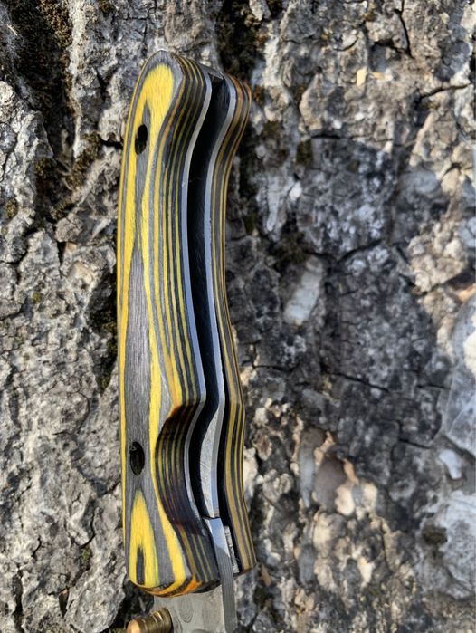 Сгъваемо ножче ръчна изработка