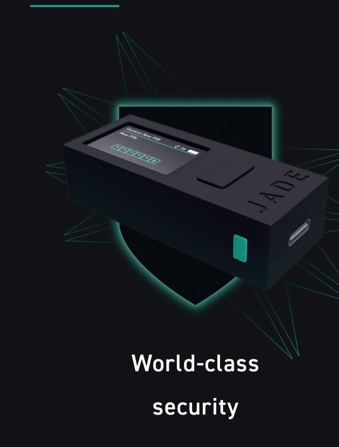 Хардуерен Портфейл за Крипто Валута "JADE" Hardware wallet