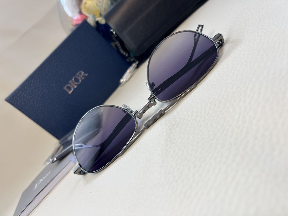 Christian Dior90 A1U ochelari de soare folding tame dioptrii