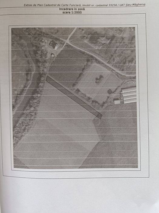 Vând teren extravilan situat in vecinătate  parc industrial  Magheruș