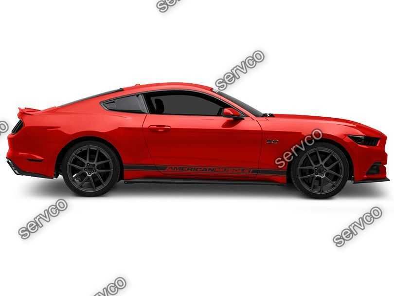 Ornament lateral geam spate Ford Mustang Fastback 2015-2021 v2