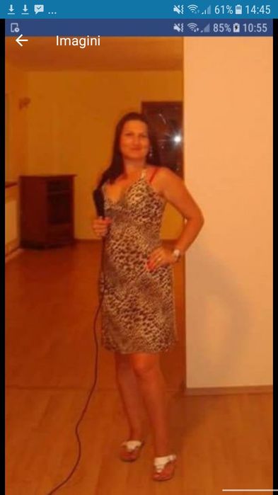 Rochie animal print, Rochie de seara