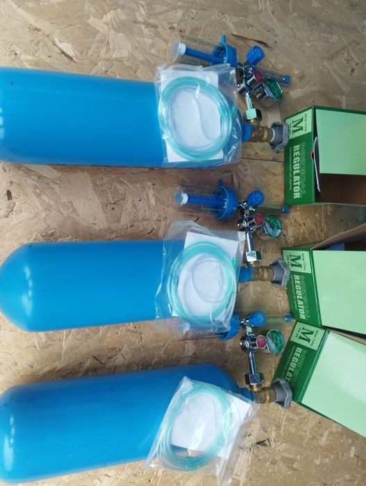 Медицинские кислородные баллоны заправленные
