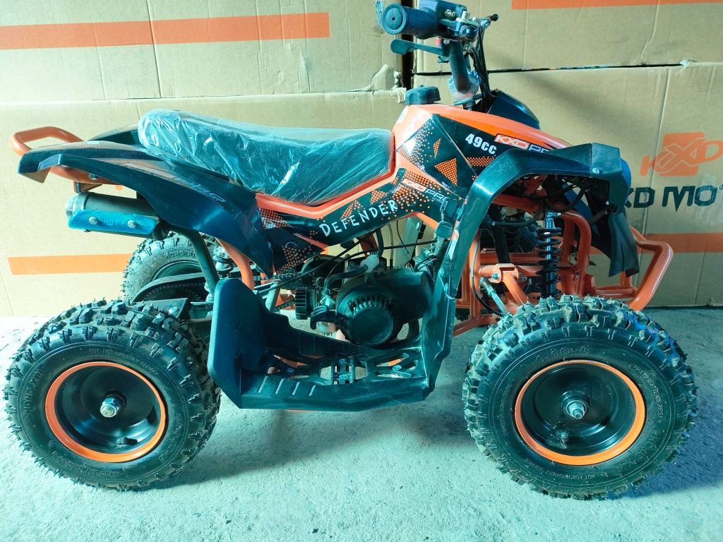 Atv Quad KXD PRO Germany 49cc pornire la buton și la sfoara