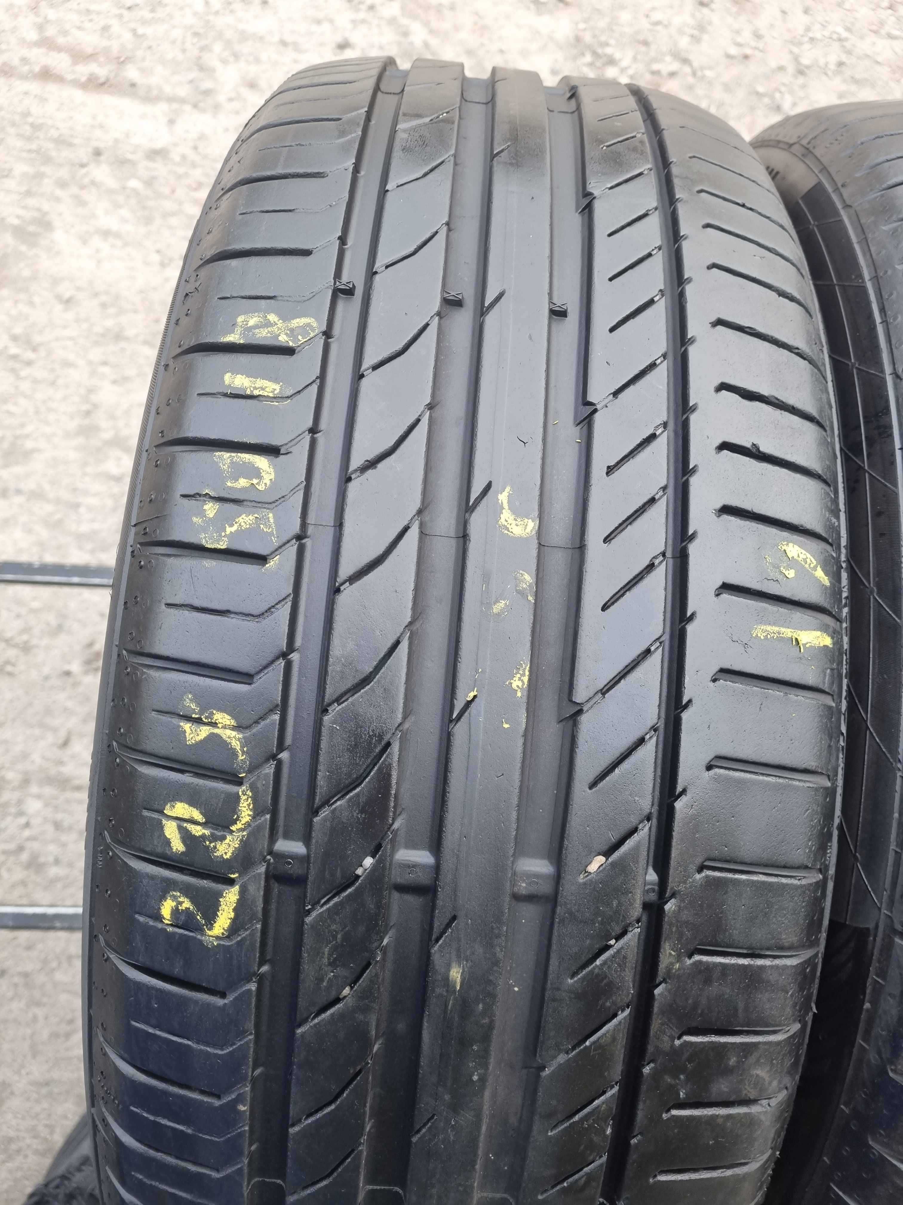 SET 2 Anvelope Vara 225/50 R18 CONTINENTAL ContiSportContact 5 Runflat