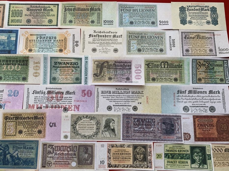 Коллекция Рейхсбанкнот Германии 110 Бонн