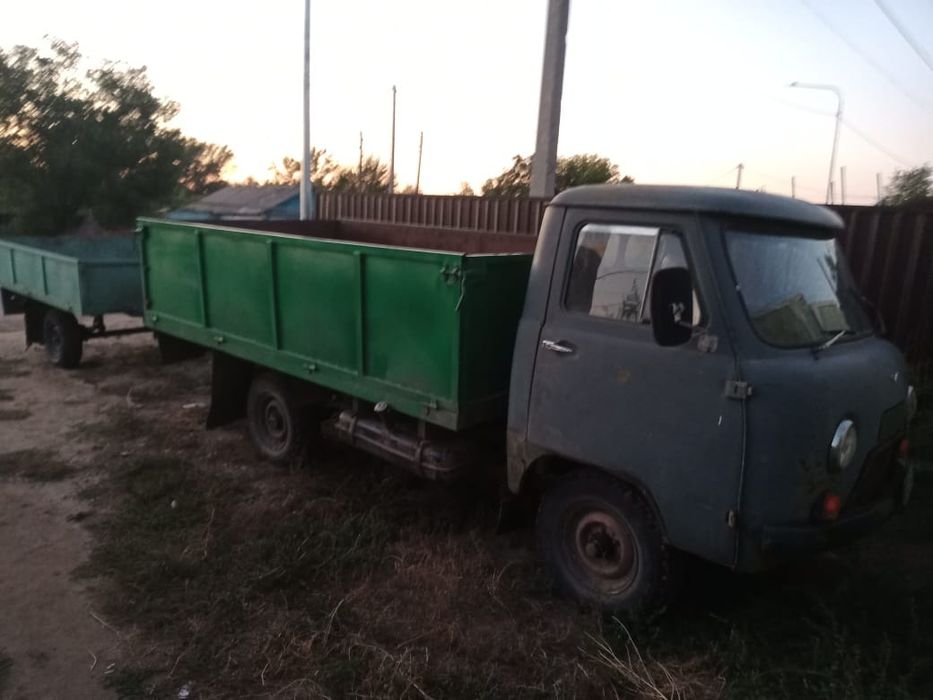 УАЗик с прицепом