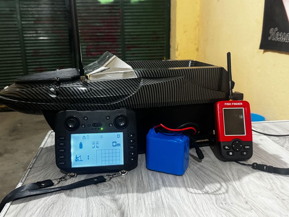 Лодка V080 GPS и Сонар