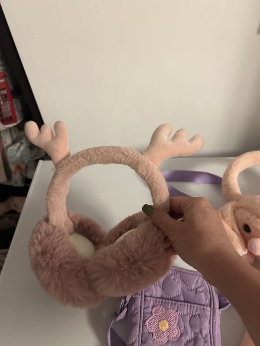 Bentite cu urechi din blanita, pentru fetite