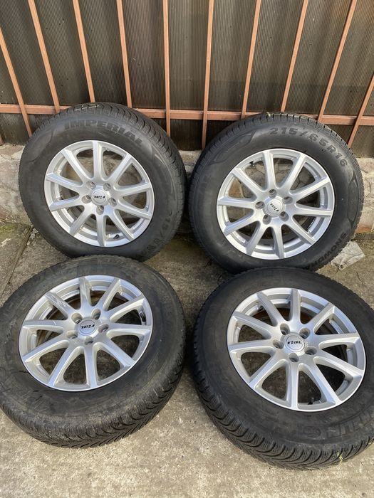 4 roti cu anvelope de iarna michellin + jante aliaj perfecta stare