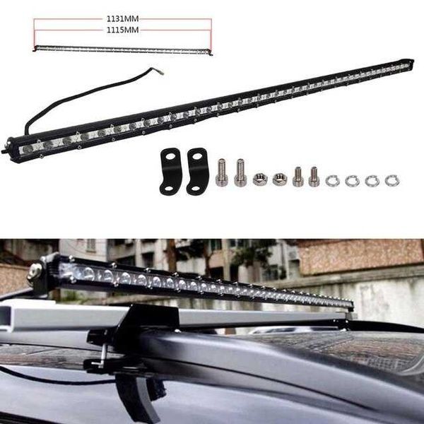 Едноредов Мощен LED BAR Лед Бар Прожектор 112см 126W Slim