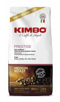 ПРОМО кафе KIMBO - PRESTIGE зърна 1кг внос ИТАЛИЯ