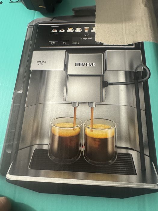 Две кафемашини siemens и delonghi