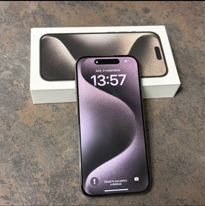 iPhone 15 Pro Natural Titanium 512GB