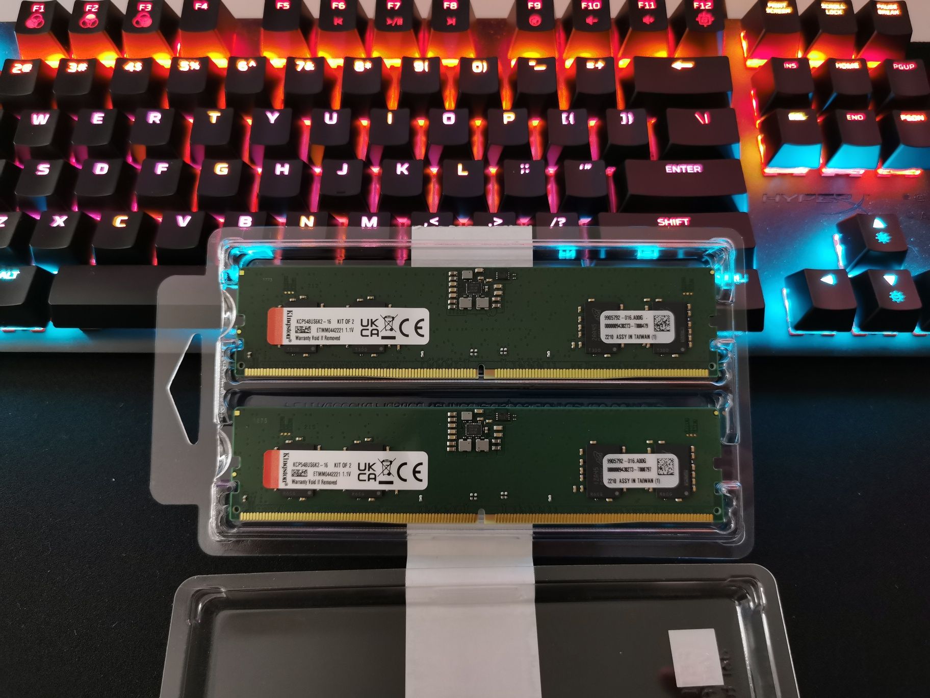 Memorie Kingston ValueRAM 16GB DDR5 4800MHz CL40 Dual Channel Kit