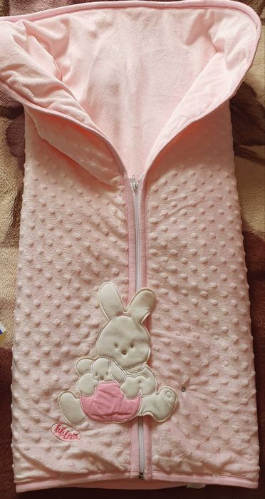 Конверт одеяло розовое