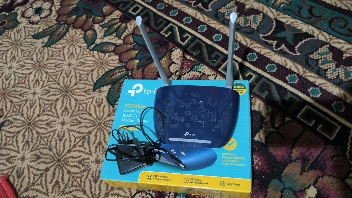 ADSL модем роутер