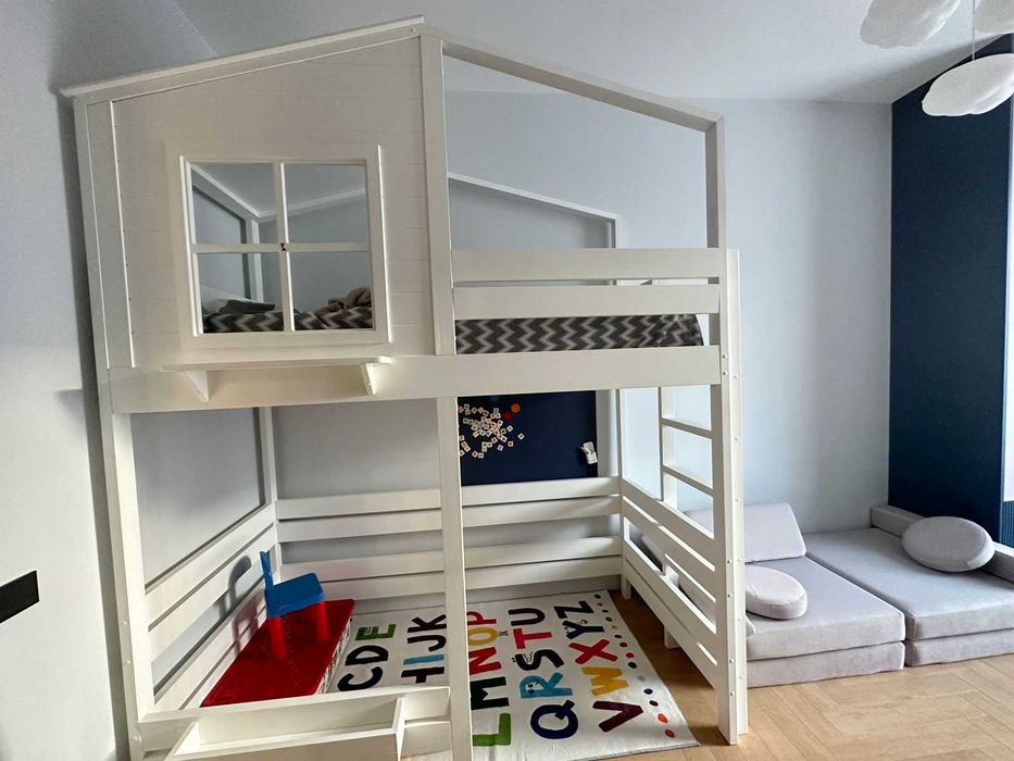 Детская кровать с спальным местом на 2 этаже