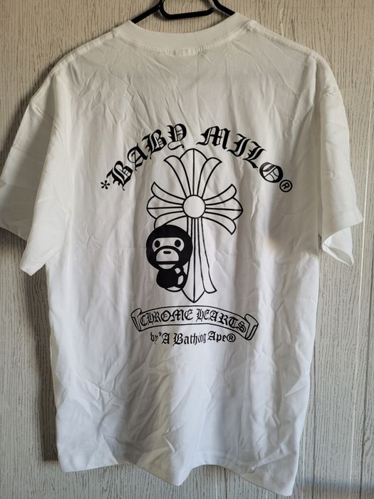 Тениски Bape x Chrome Hearts размер М