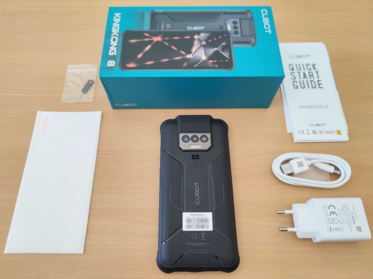 Нов Cubot Kingkong 8, удароустойчив, 10600mah, 258гб, 6+6гб рам