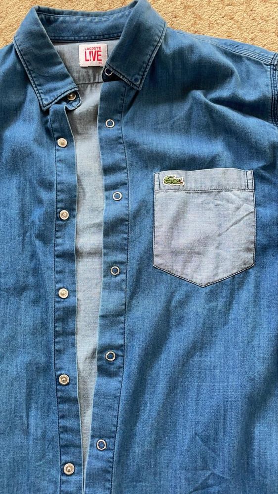 Levi’s Lacoste wrangler рубашка джинсы брендовые размер м