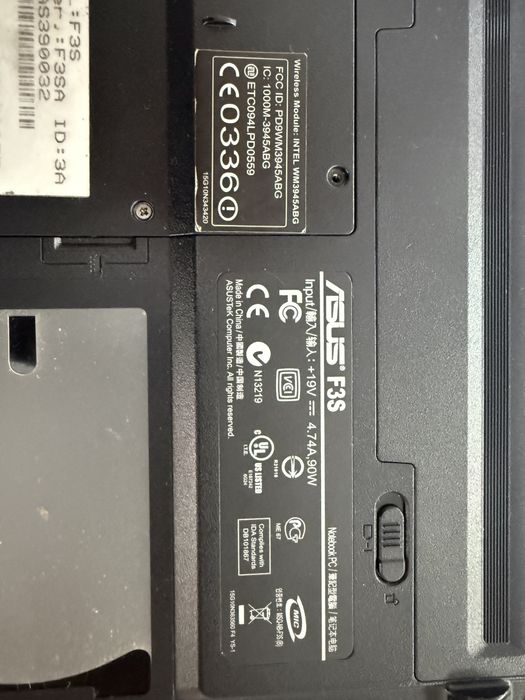 Asus f3s laptop Използван лаптоп Asus f3s