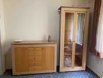 Comodă cu sertare + 2 vitrine