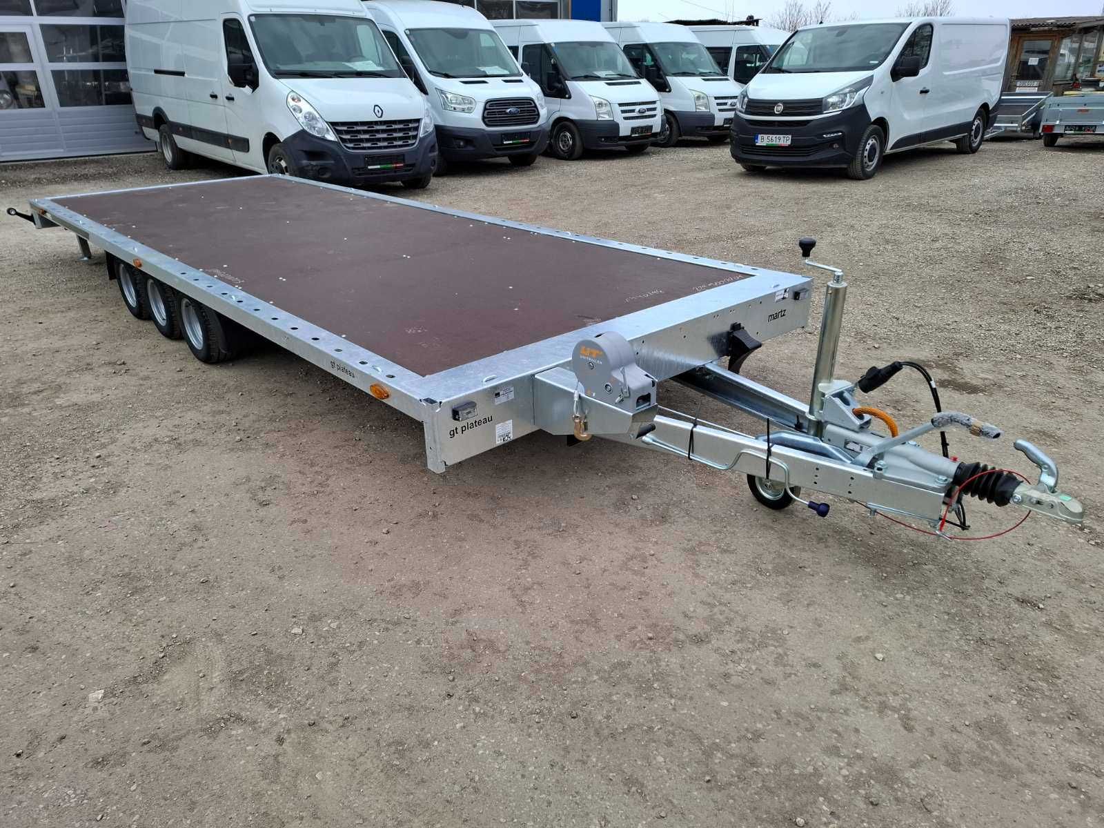 нова платформа MARTZ GT PLATEAU S 600/3 3500kg 6m