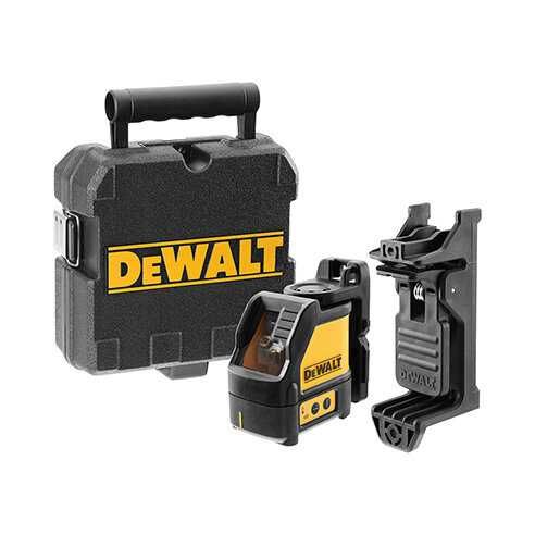 Промоция!Нивелир DeWALT лазерен линеен с 2 лъча DW088CG