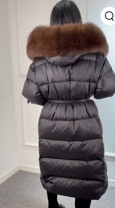 Geaca cu blana naturala