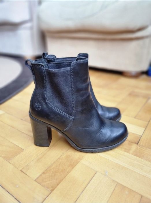 Cizme / Botine / Ghete piele Timberland Linwood Chelsea Java - 37