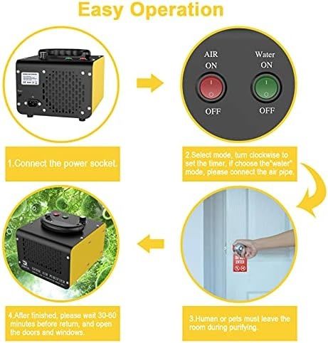 Индустриален генератор за озон JOBYNA 28000 mg/h, озонатор 2 в 1