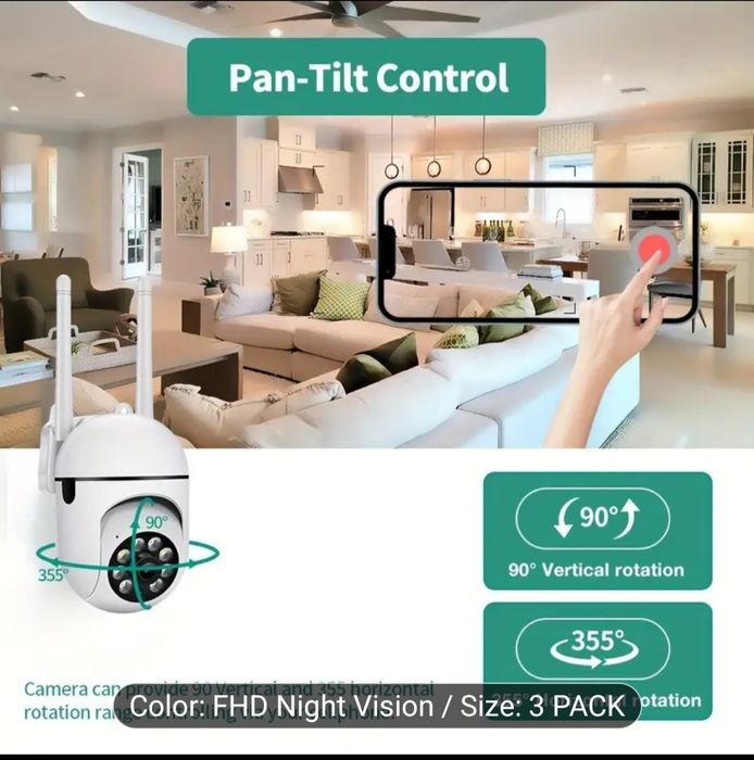 Set 3 camere hd wireless